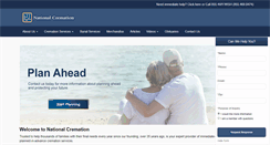 Desktop Screenshot of nationalcremation.com